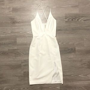 White Mason Midi Dress